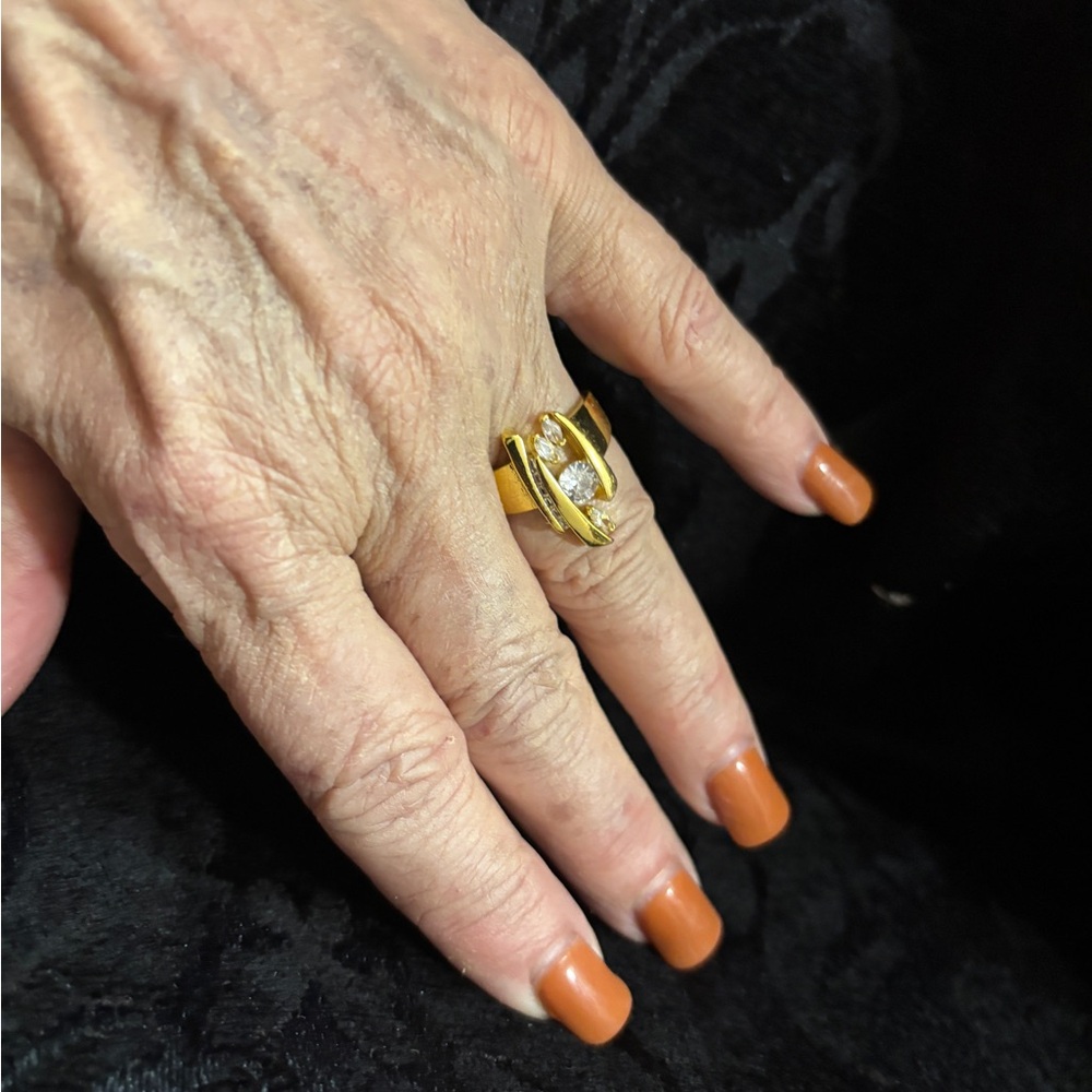 ELEGANT ABSTRACT LADIES RING 6,7,8,9,10 - Picture 8 of 16